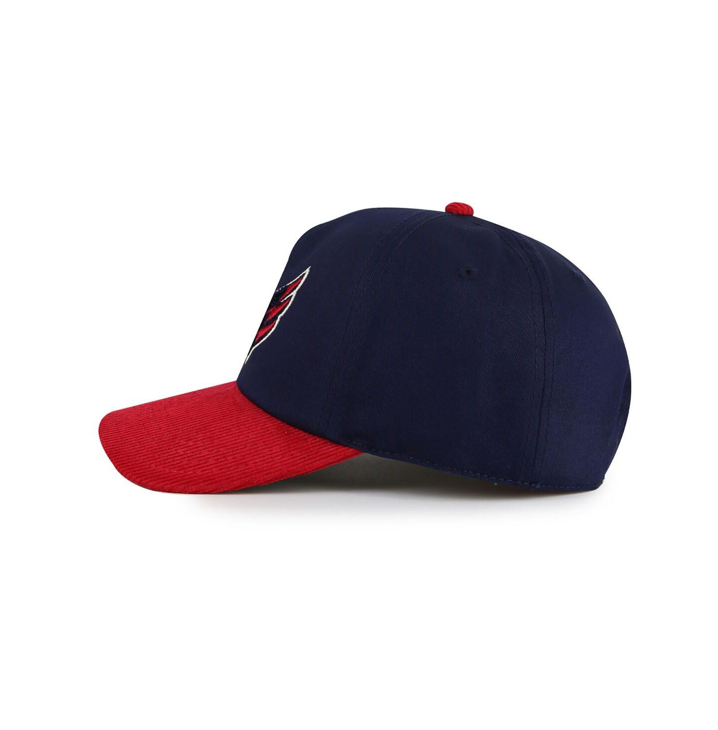 Мужская кепка American Needle Navy/Red Washington Capitals Burnett Adjustable Hat — фото 3