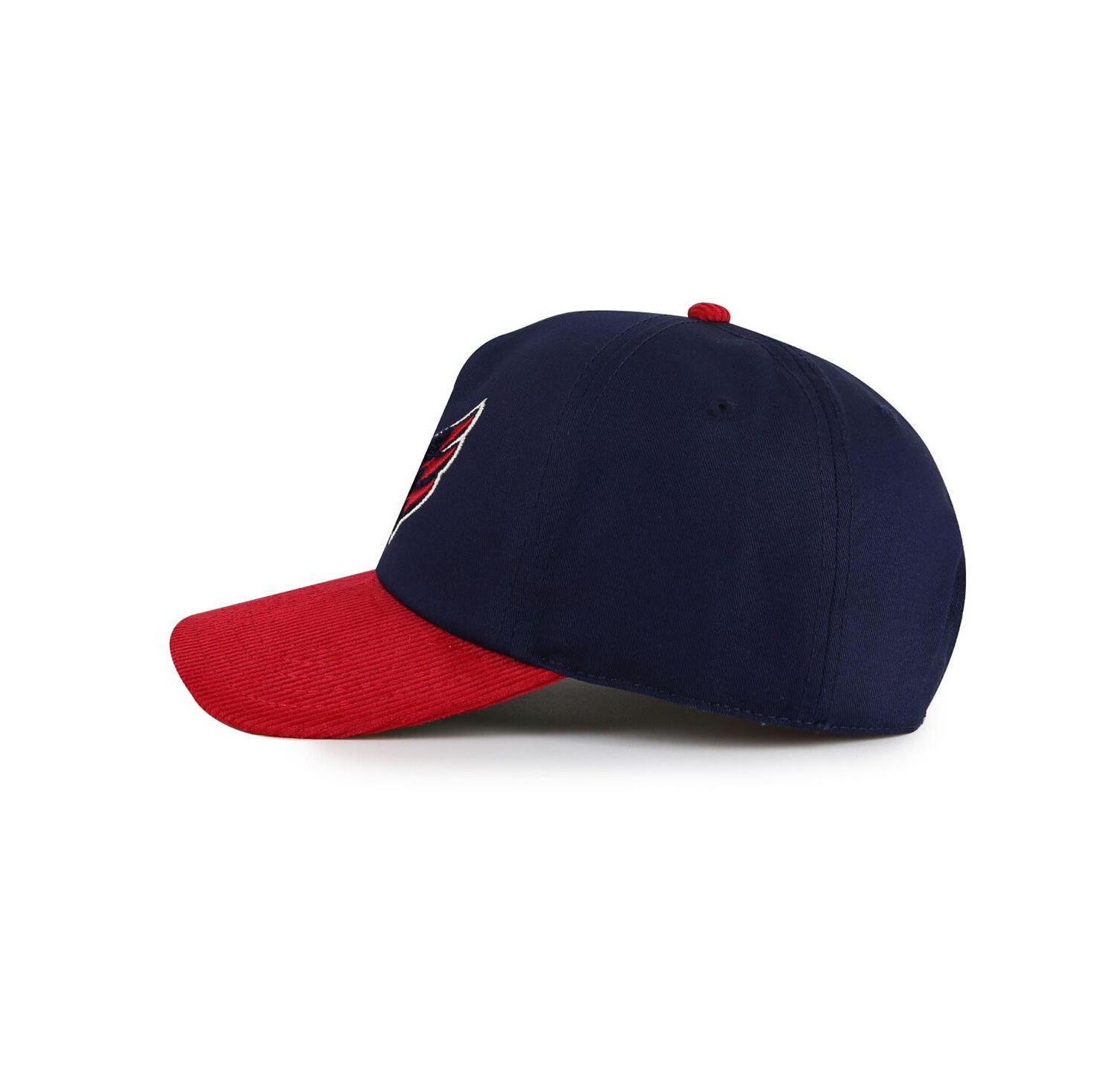 Men's Navy/Red Washington Capitals Burnett Adjustable Hat