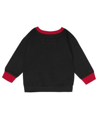 Toddler 2-Piece Chicago Blackhawks Oversized Block Buster Fleece Sweatshirt and Pants Set