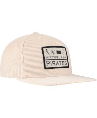 Men's Khaki Pittsburgh Pirates Summer Essential Golfer Snapback Hat