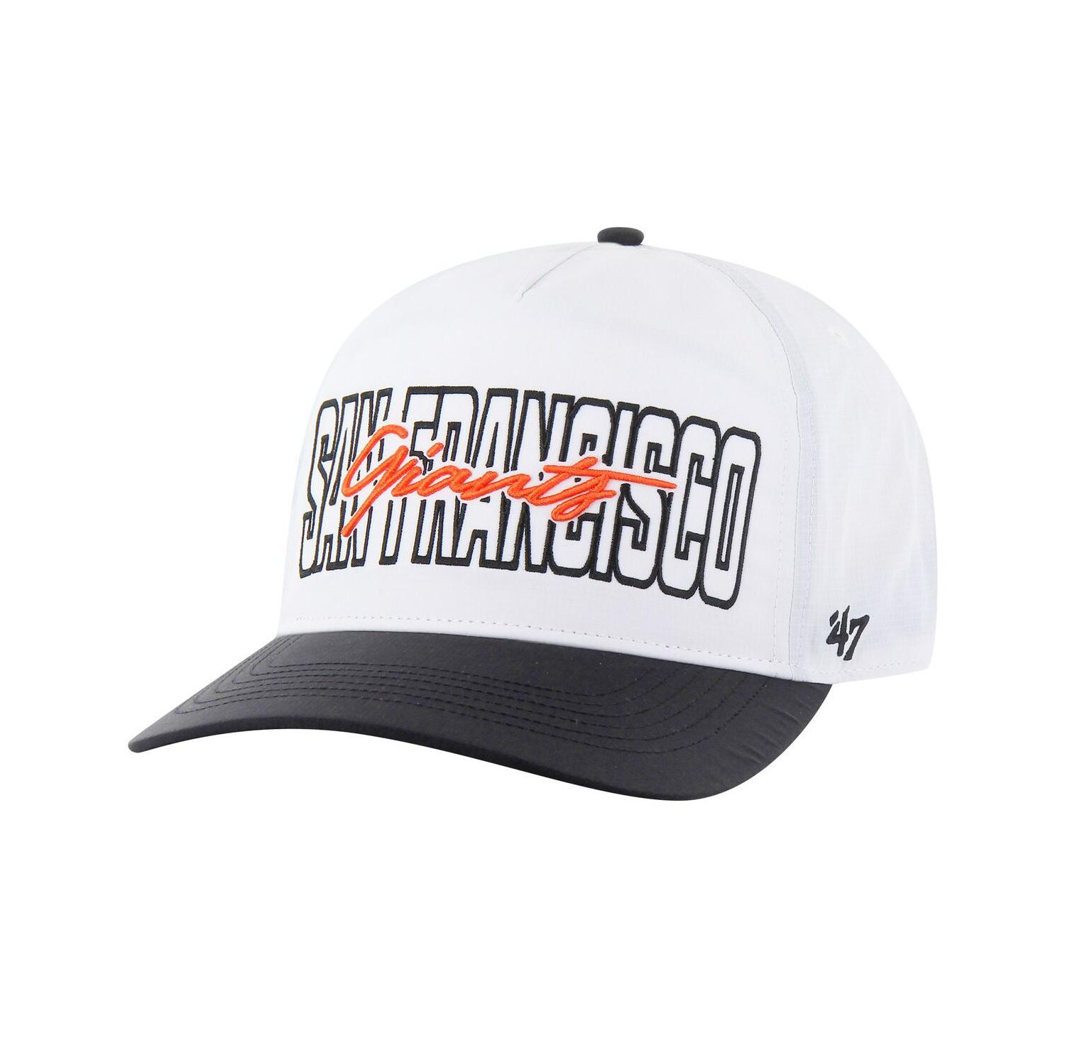 Men's White San Francisco Giants Lineman Hitch Adjustable Hat