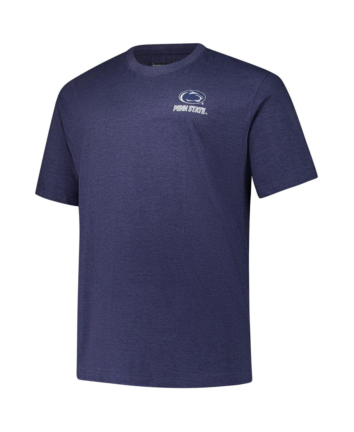 Fanatics Men's Navy Penn State Nittany Lions Big Tall Ideal Faded T-shirt In Navy