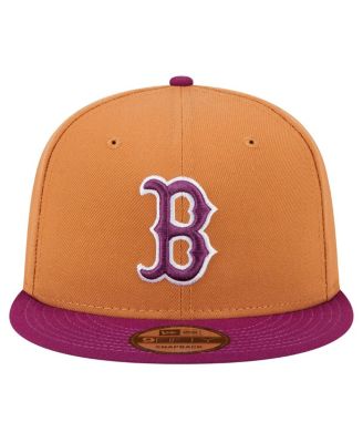 Men's Brown/Purple Boston Red Sox Color Pack Two-Tone 9FIFTY Snapback Hat