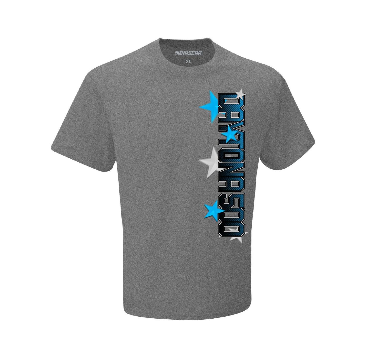 Men's Heather Charcoal Daytona International Speedway 2025 Daytona 500 Graphic T-Shirt