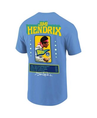 Men's Royal Jimi Hendrix Seattle Baseball T-Shirt