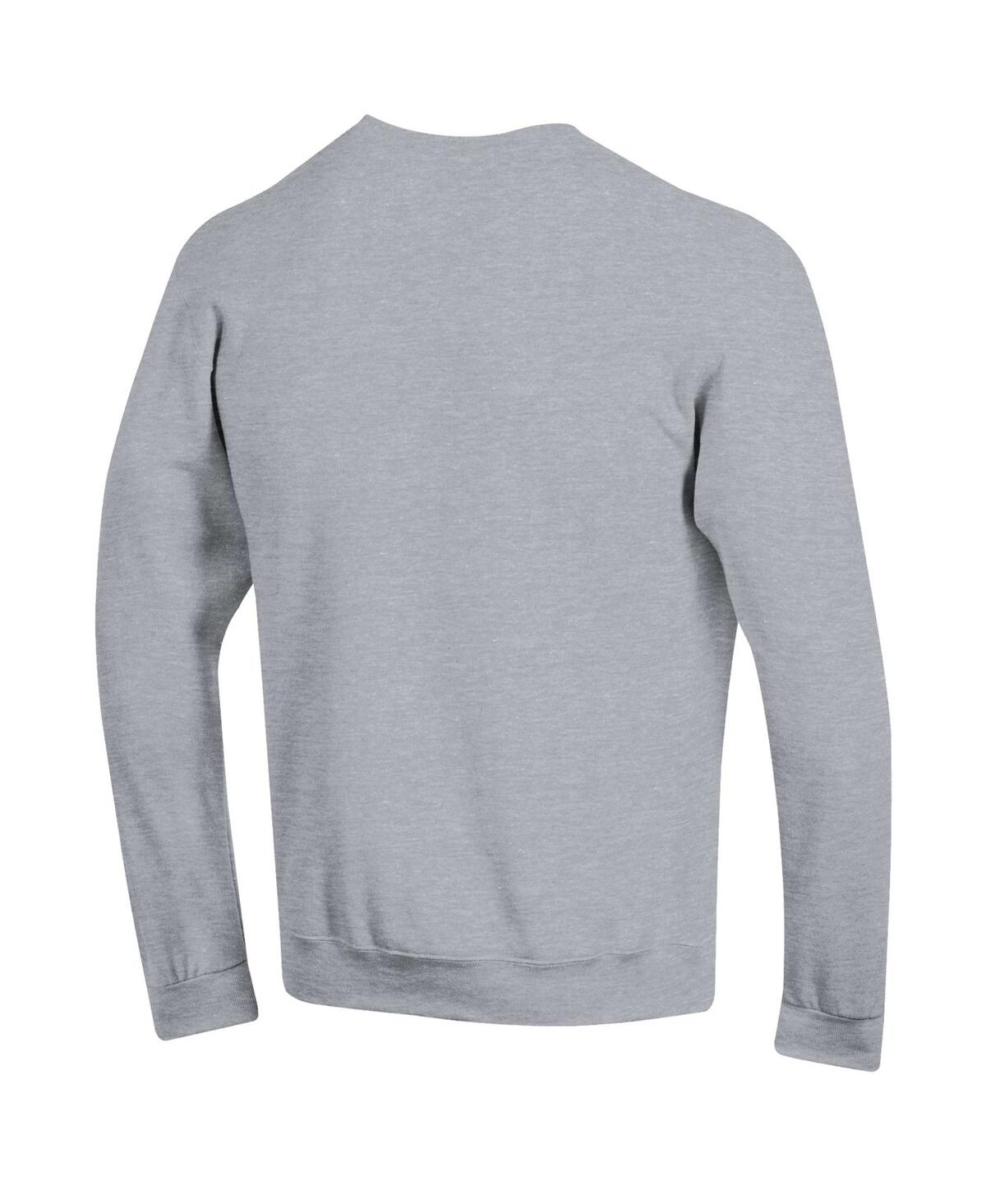 Champion Men's Heather Gray Texas A&m Aggies 12th Man Pullover Sweatshirt In Heather Gray