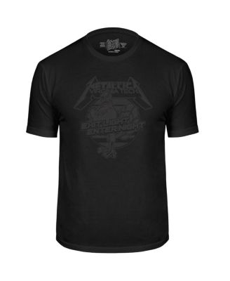 Men's Black Virginia Tech Hokies Metallica Retro T-Shirt
