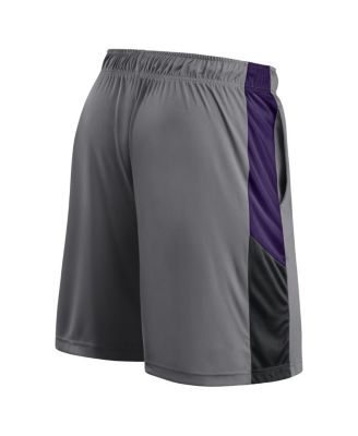 Men's Gray Phoenix Suns Practice Performance Shorts