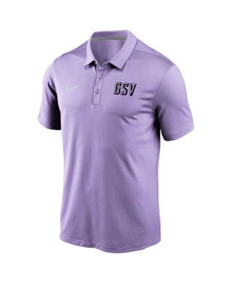 Nike - Men's and Women's Violet Golden State Valkyries Secondary Logo Varsity Polo Shirt