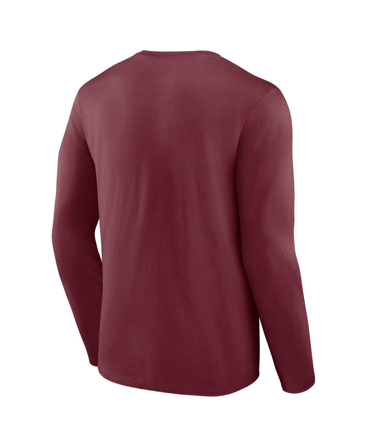 Fanatics Men's Maroon Texas A M Aggies Fundamentals Cotton Winning Team Long Sleeve T-shirt In Maroon