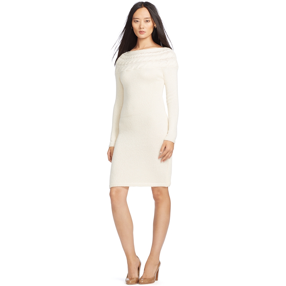 Lauren Ralph Lauren Wool Sweater Dress   Dresses   Women