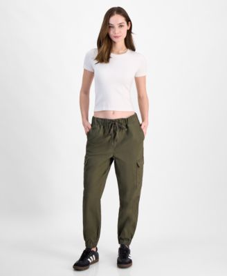 Tinseltown - Juniors' Utility Jogger Pants