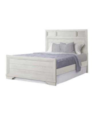 Foundry Traditional Wood Bed Rails in White Dove