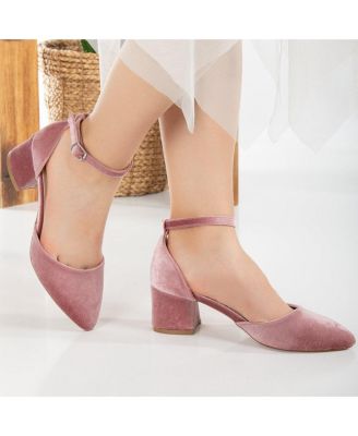 Marcelle Low Block Heel Pumps