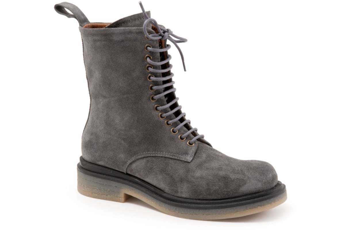 Wella Boot - Dark khaki suede