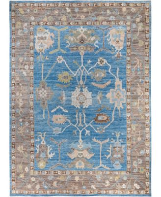 ADORN HAND WOVEN RUGS - Colorful Oushak M1945 10'x13'10'' Area Rug