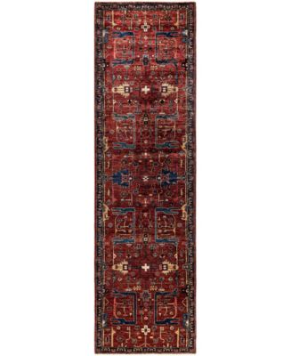 Adorn Hand Woven Rugs Serapi M1945 2'9''x9'9'' Runner Area Rug - Macy's