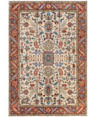 ADORN HAND WOVEN RUGS - Serapi M1945 6'2''x9' Area Rug