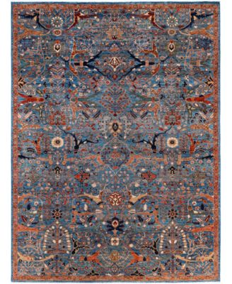 ADORN HAND WOVEN RUGS - Serapi M1945 9'x12' Area Rug