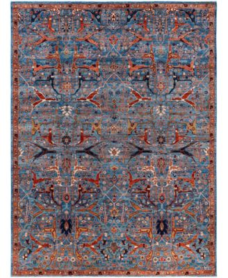 ADORN HAND WOVEN RUGS - Serapi M1945 8'11''x11'10'' Area Rug