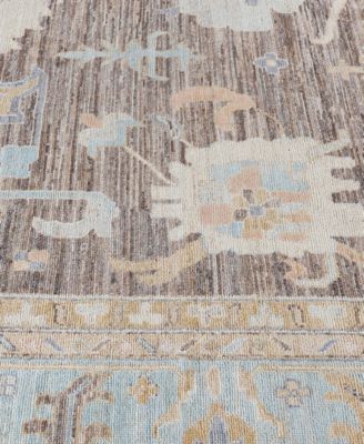 Colorful Oushak M1945 9'10''x13'9'' Area Rug