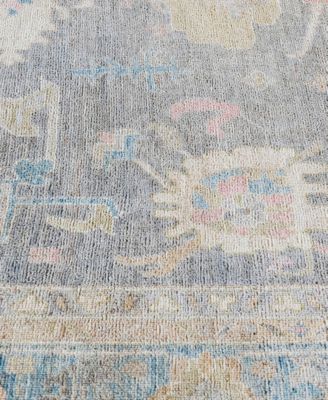 Colorful Oushak M1945 8'3''x9'10'' Area Rug