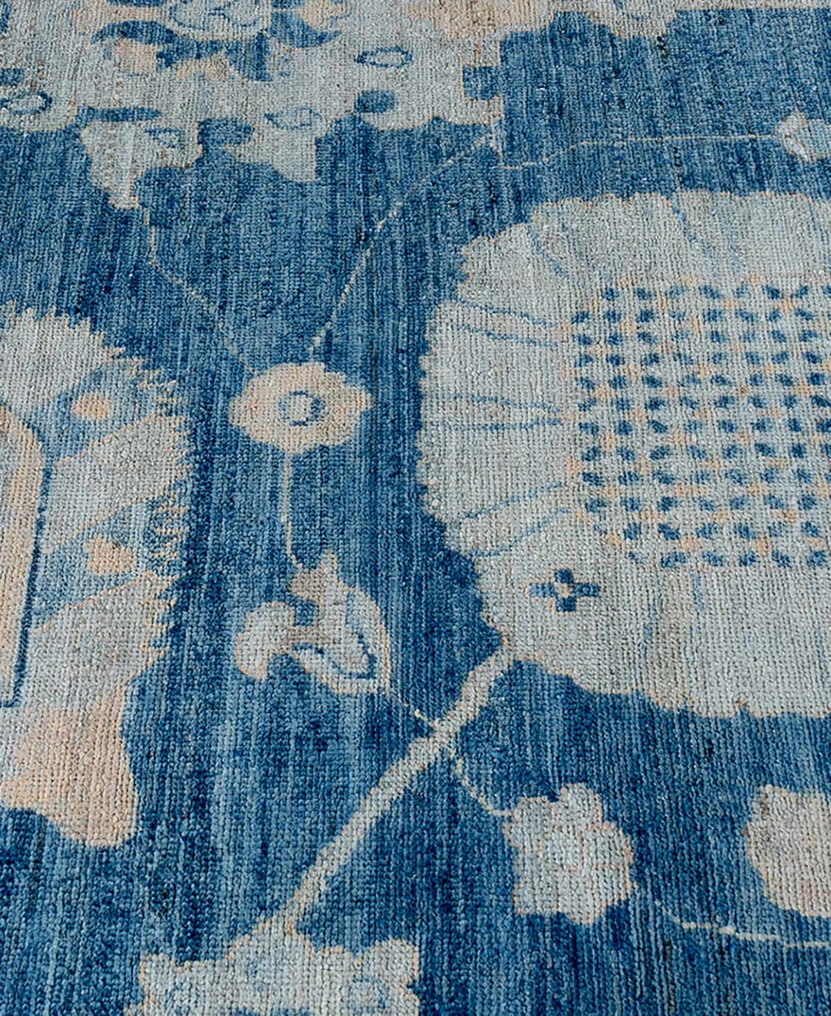 Adorn Hand Woven Rugs Colorful Oushak M1945 7'11''x9'11'' Area Rug In Blue