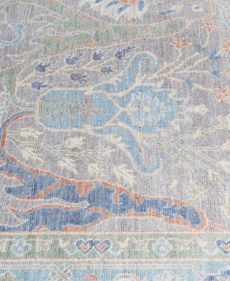 Colorful Oushak M1945 7'11''x9'11'' Area Rug