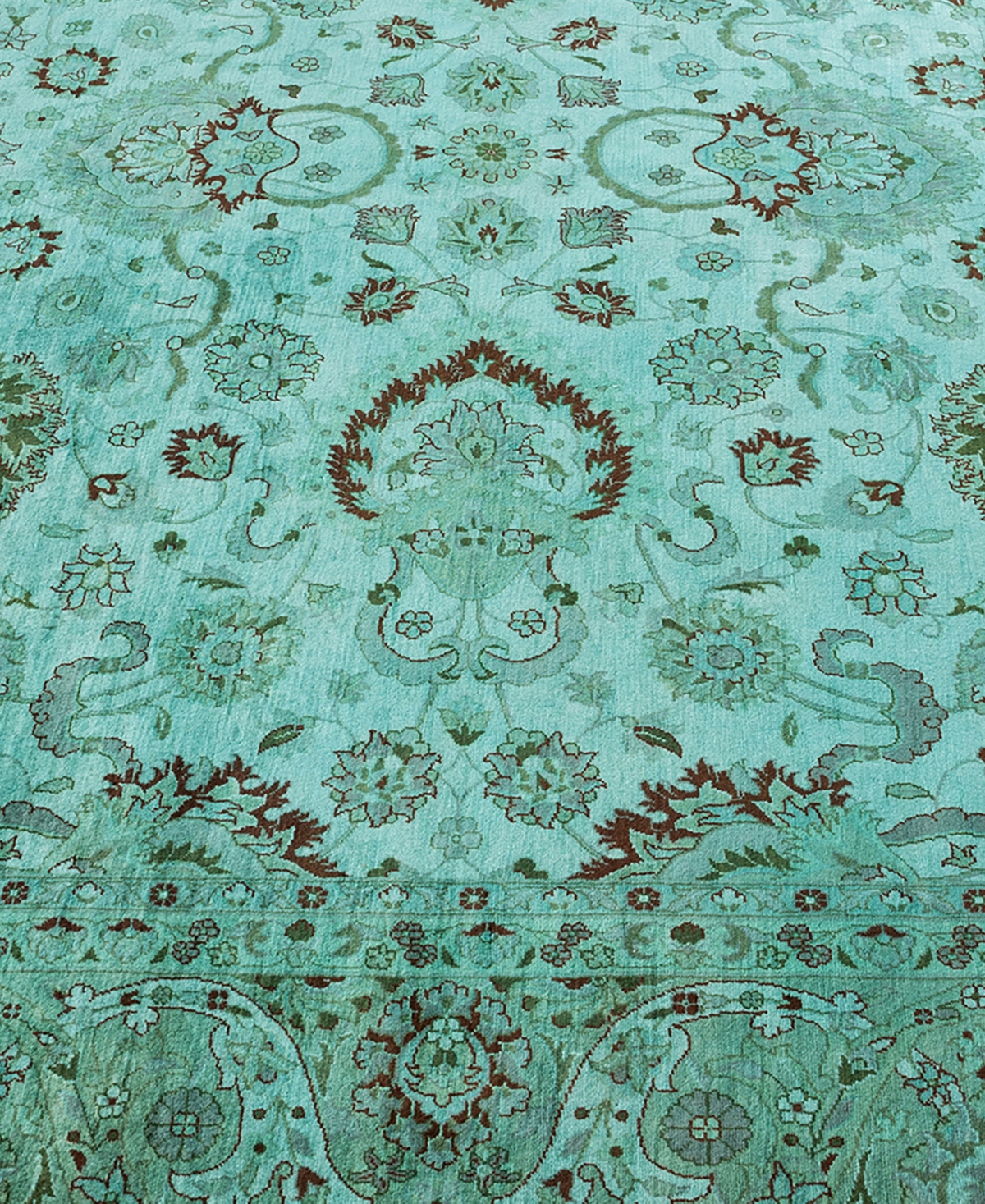 Adorn Hand Woven Rugs Fine Vibrance M1402 Rug Collection In Blue