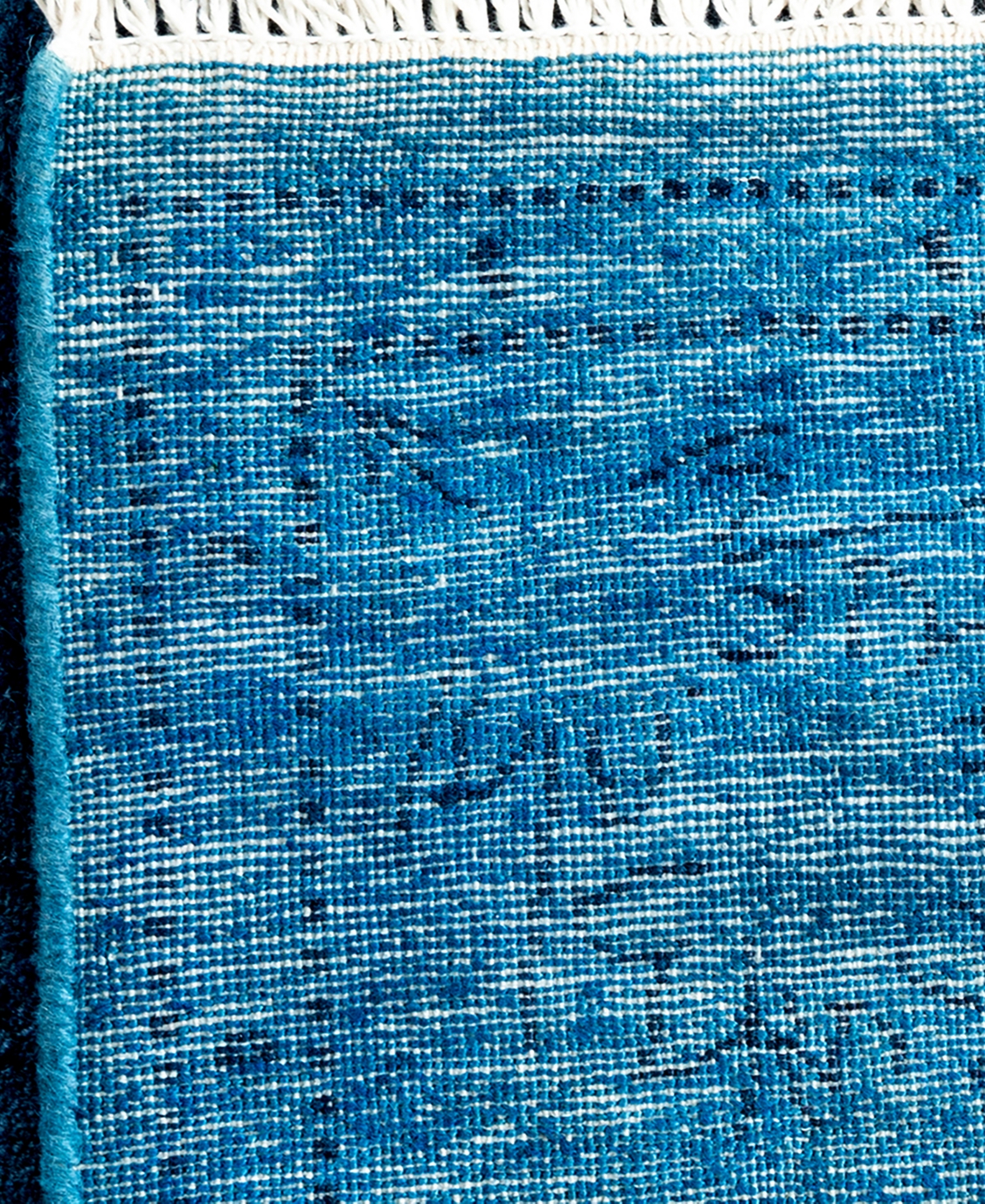 Adorn Hand Woven Rugs Fine Vibrance M1521 4'2''x5'10'' Area Rug In Blue