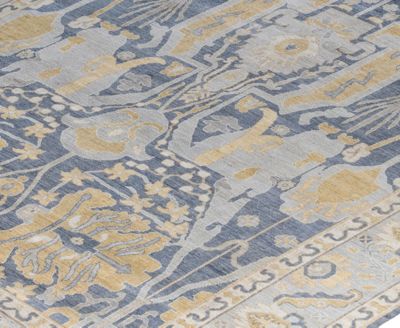 Colorful Oushak M1945 10'2''x13'8'' Area Rug