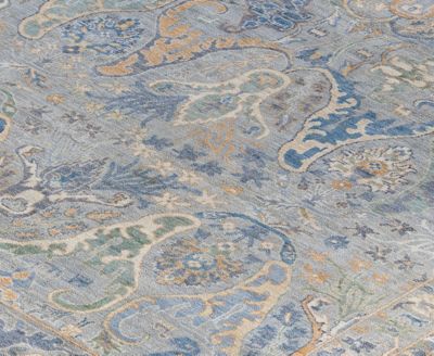 Colorful Oushak M1945 8'1''x9'11'' Area Rug