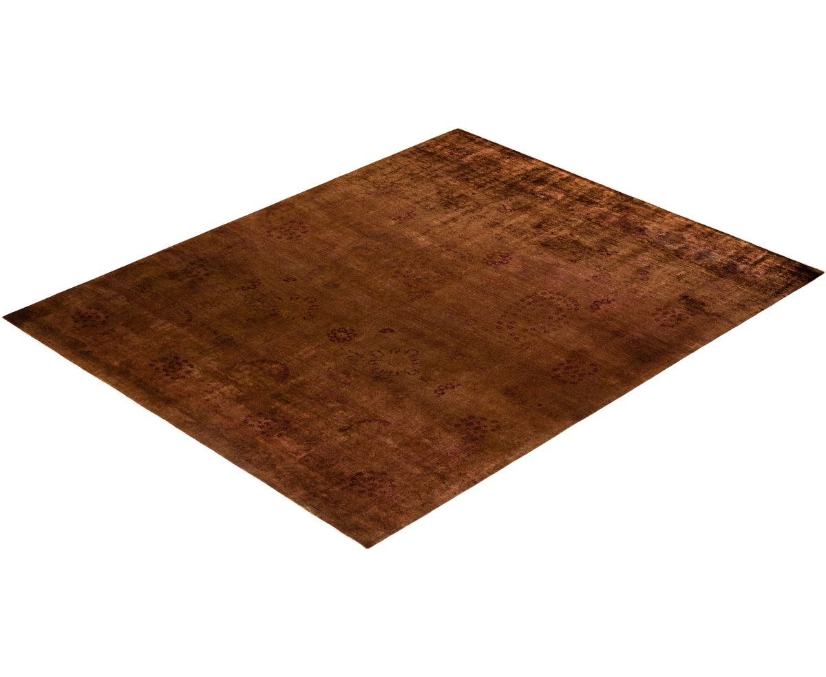 Adorn Hand Woven Rugs Fine Vibrance M1381 8'3''x10'3'' Area Rug In Brown