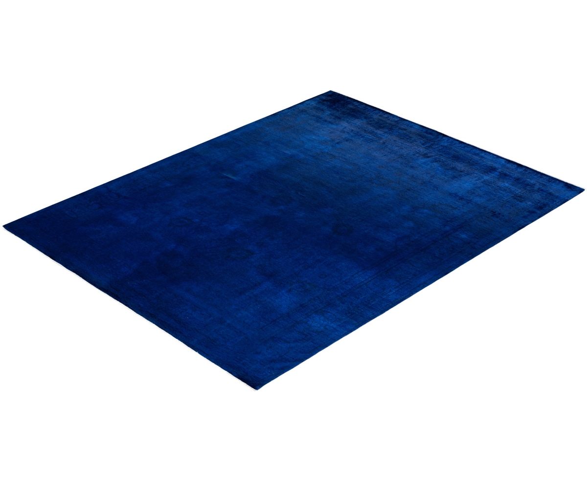 Adorn Hand Woven Rugs Fine Vibrance M999 7'10''x10'3'' Area Rug In Blue