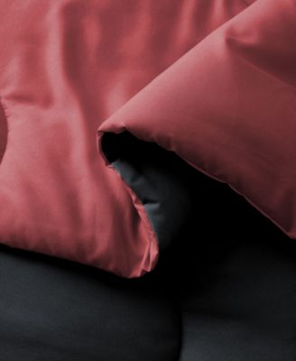 Lightweight Reversible Quilted Down Alternative Comforter, Full/Queen