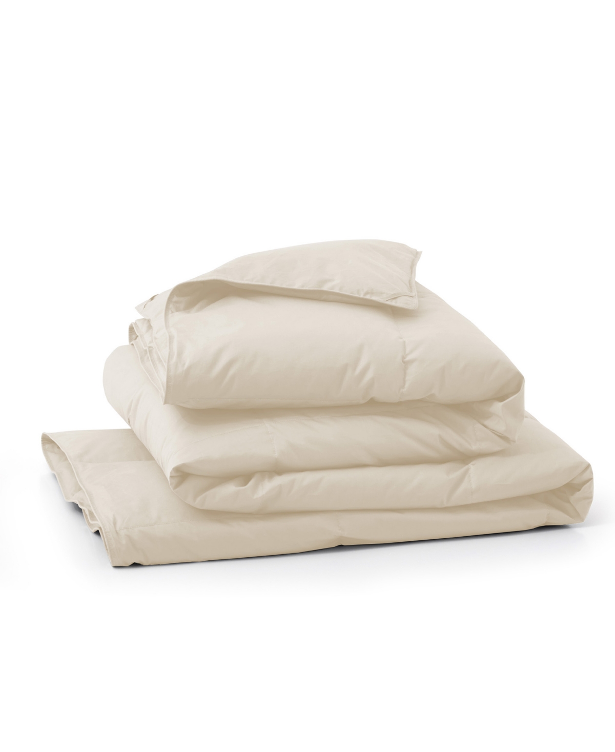 Unikome All Season Goose Down Comforter, King In Neutral