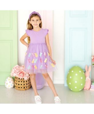 Child Girl's Easter Peeps Gemstone Headband