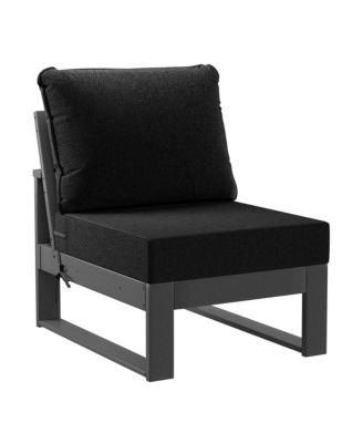 6-Piece Outdoor L-Shaped Patio Corner Sectional Sofa Conversation Set