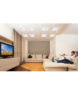 PDIC86 8" In-Wall/In-Ceiling 2-Way Stereo Speakers - Flush Mount, 250W, White, Pair