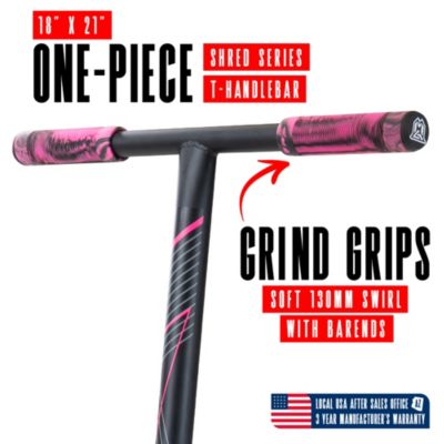 Pro Stunt Scooter for Kids Ages 5 - 12 – Lightweight Durable Trick Scooter for Skatepark and Street – MG1 - Pink