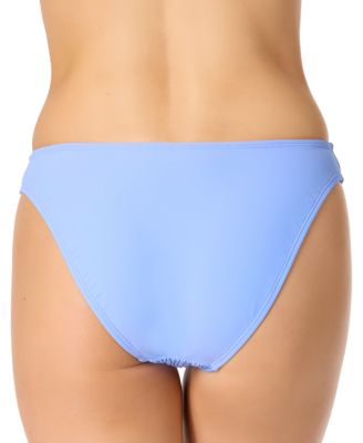 Juniors' Smocked High-Leg V-Hipster Bottoms, Exclusively at Macy's