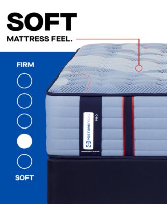 Posturepedic West Hill 14" Soft Tight Top Mattress Set - Queen Split