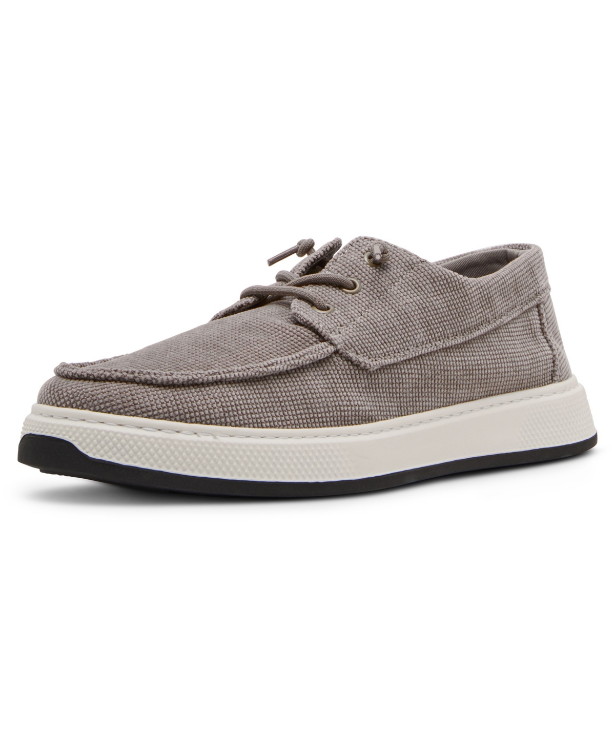 Steve Madden Men's Norphius Moc Toe Boat Shoe In Taupe