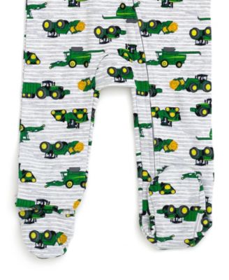 Baby Boys Ribbed Zip Up Sleep N' Play Coverall