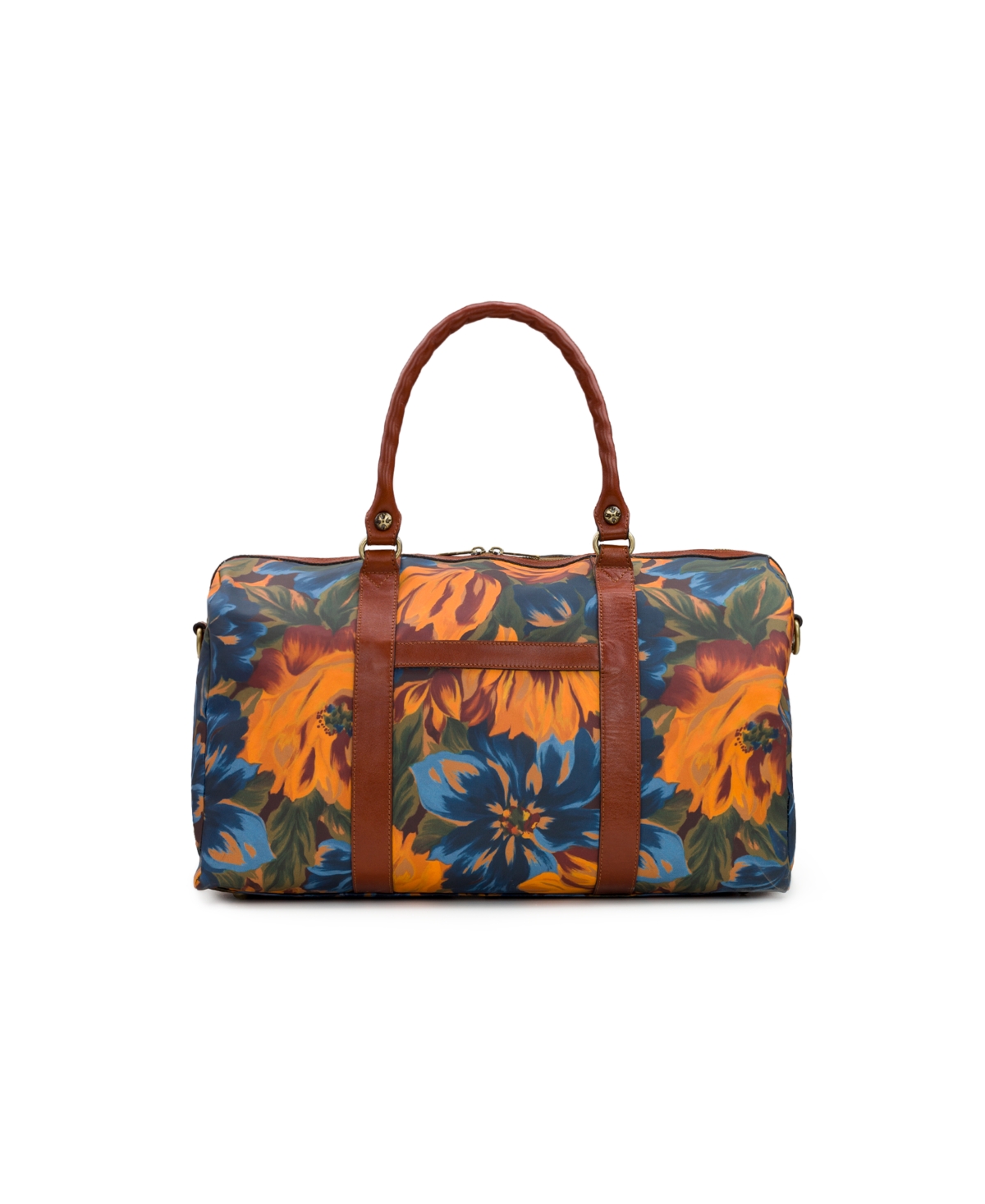 PATRICIA NASH MILANO WEEKENDER ZIPPER DUFFLE BAG 