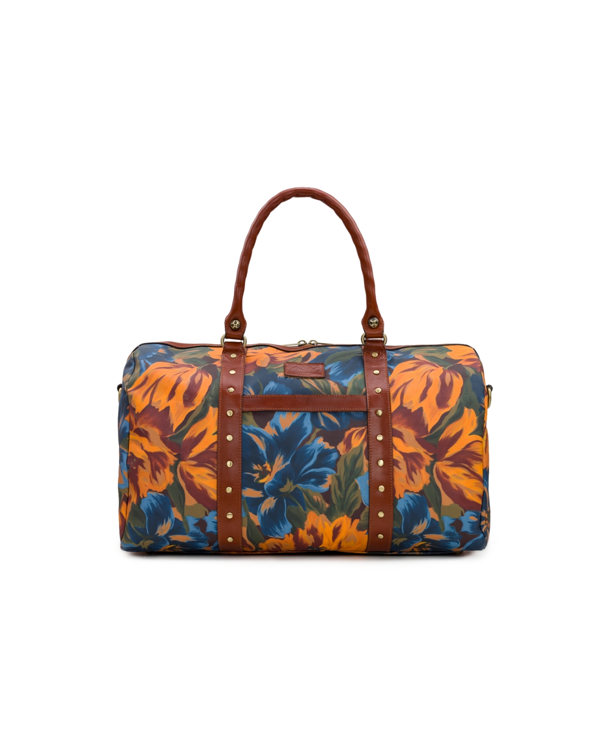 PATRICIA NASH MILANO WEEKENDER ZIPPER DUFFLE BAG 