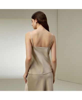 Women's Double-Faced Silk Charmeuse Camisole