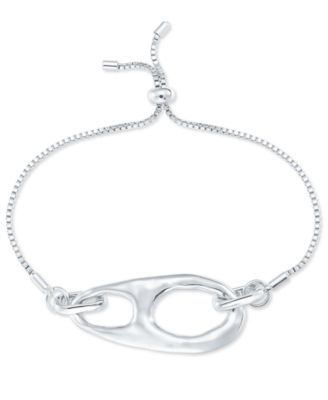 Style & Co - Hammered Sculptural Slider Bracelet