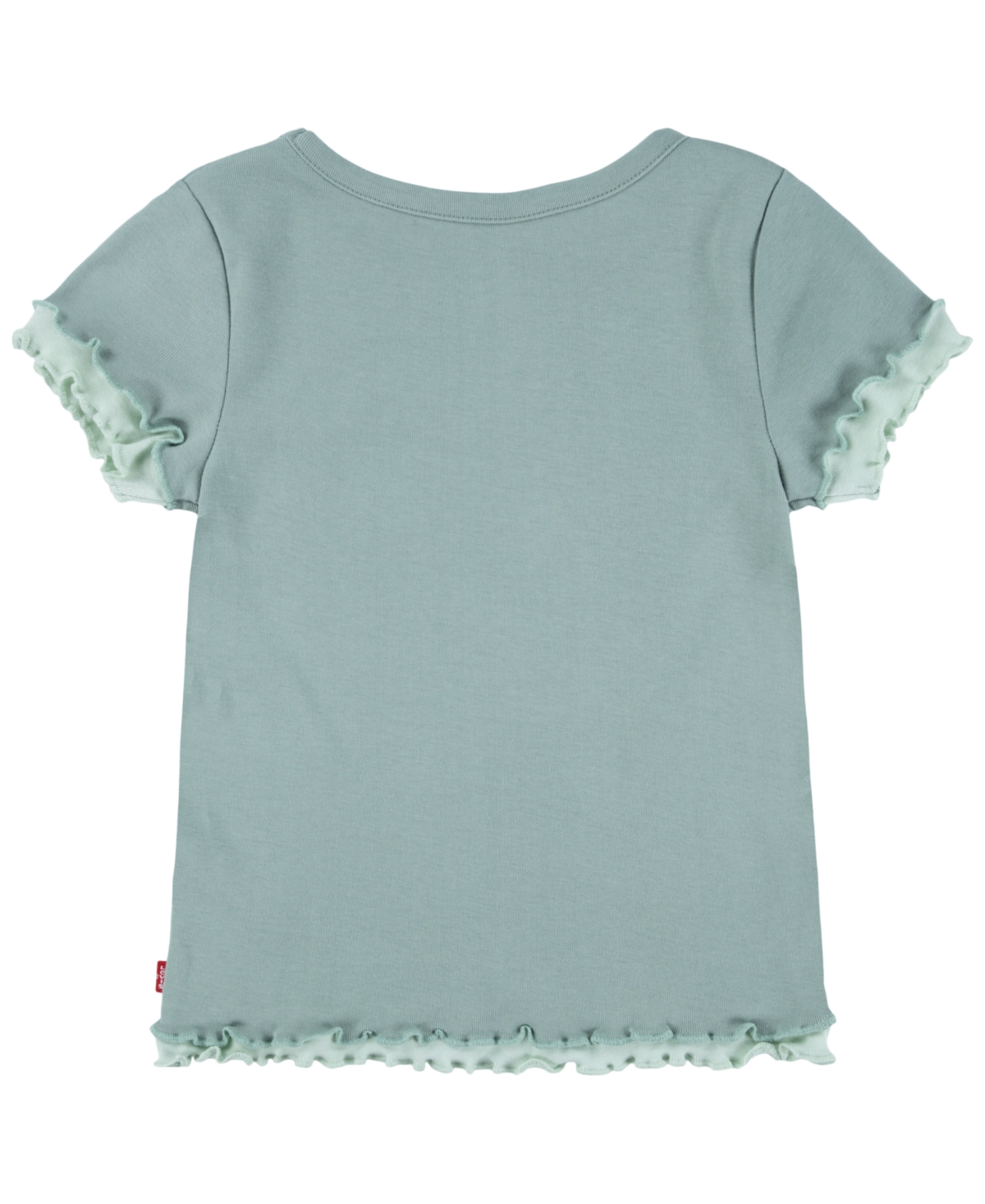 LEVI'S BIG GIRLS DOUBLE LAYER KNIT TOP 