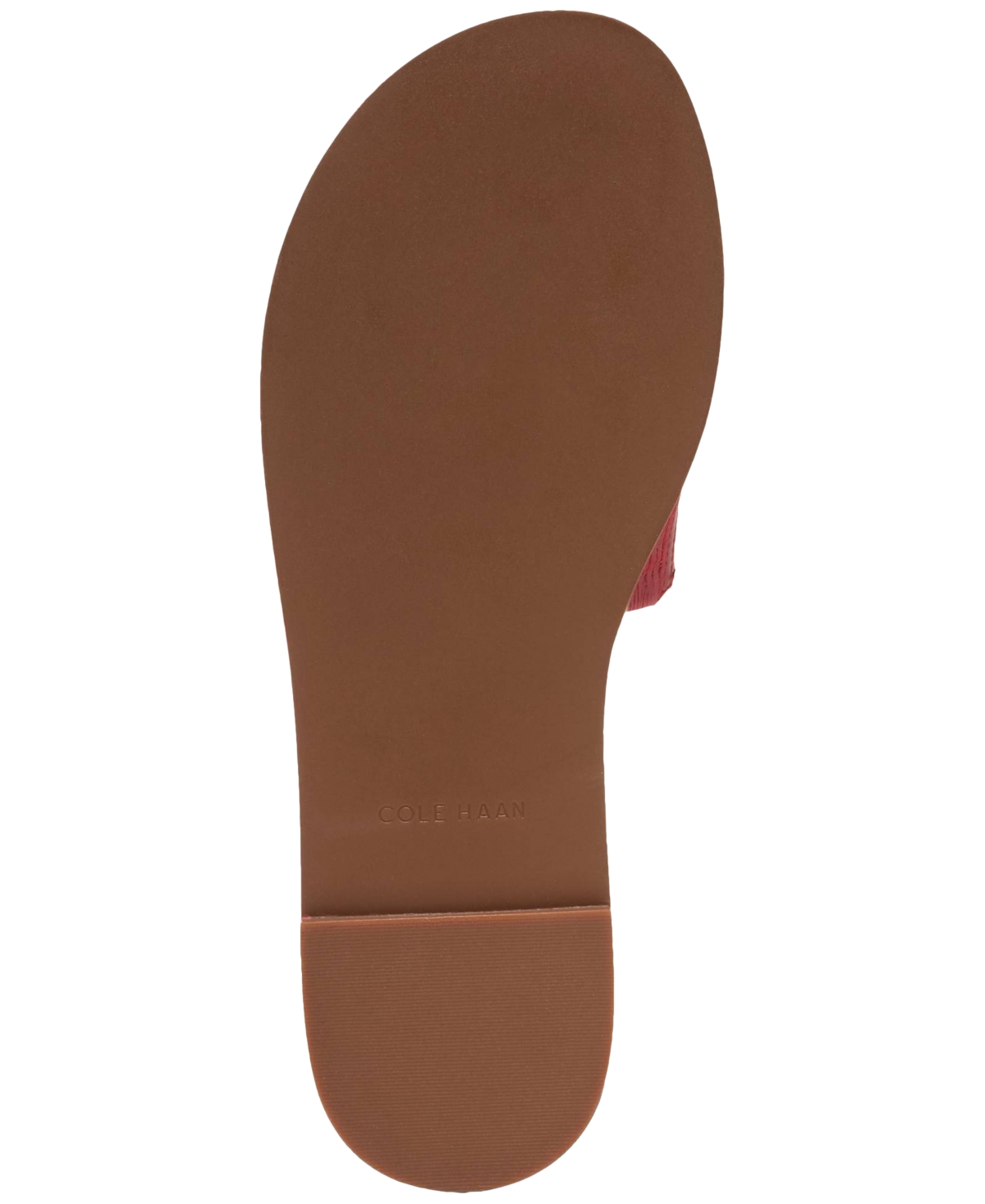 Cole Haan Flynn Slide Sandal In Rio Red Leather